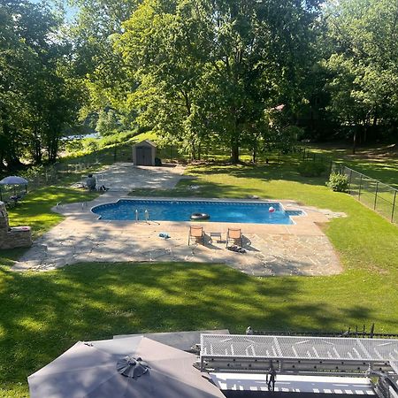 Beautiful River Front Home With Private Pool Phillipsburg Exterior foto